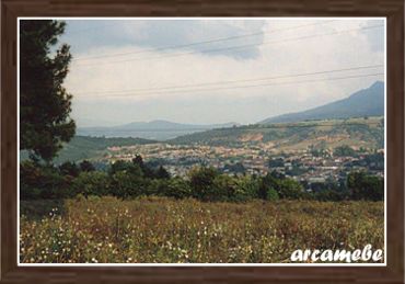 Vista de la ciudad de Pátzcuaro 